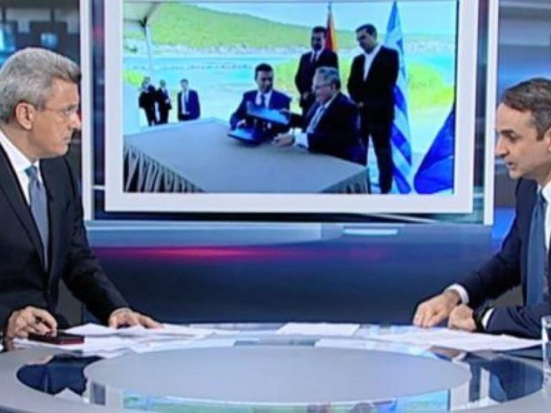 Συνέντευξη του Κυριάκου Μητσοτάκη στον ΑΝΤ1