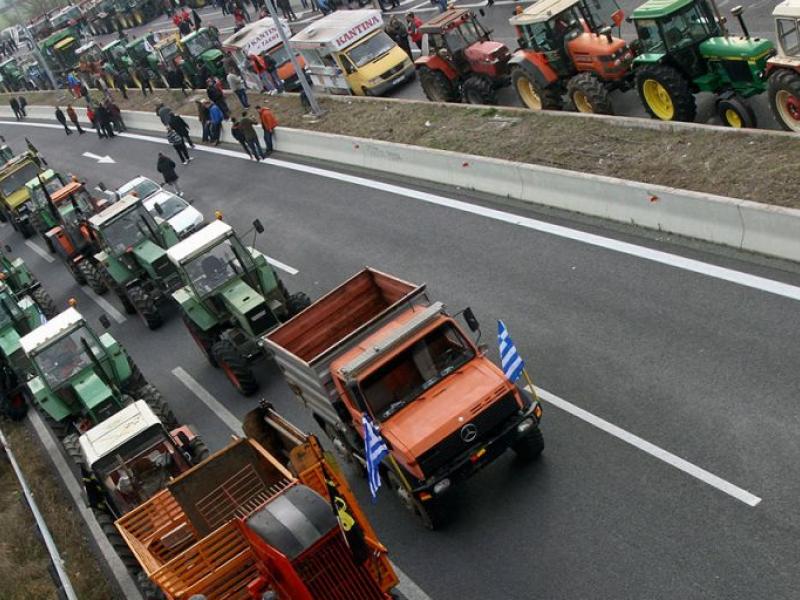 μπλοκα αγροτες