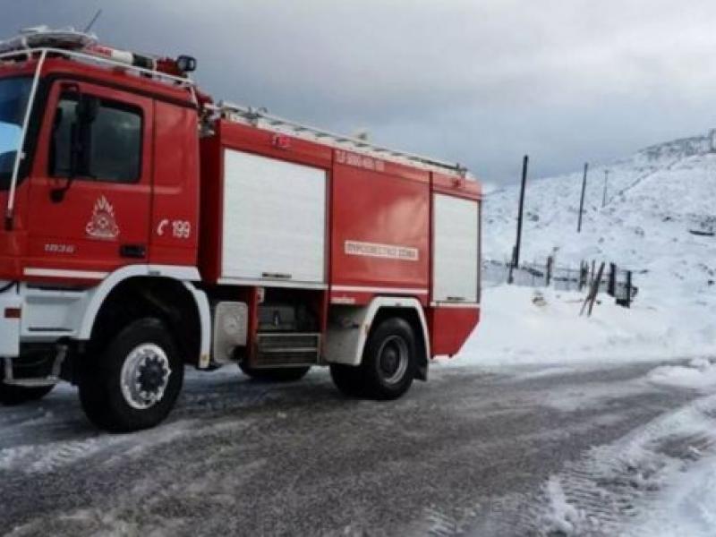 Συνεργείο της Πυροσβεστικής