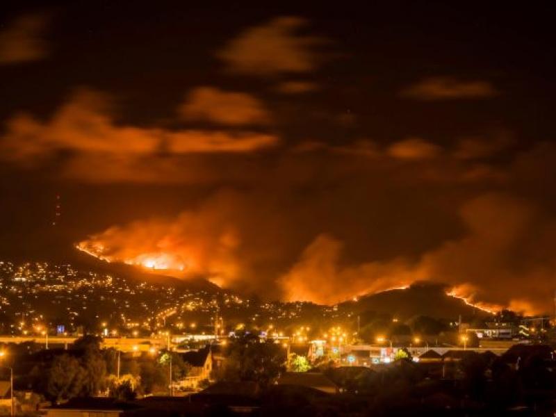 Φωτιά στη Νέα Ζηλανδία
