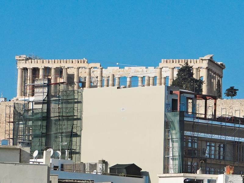 ψηλα κτιρια ακροπολη