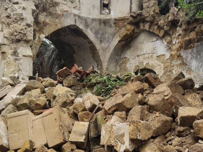 Κατάρρευση βυζαντινής εκκλησίας