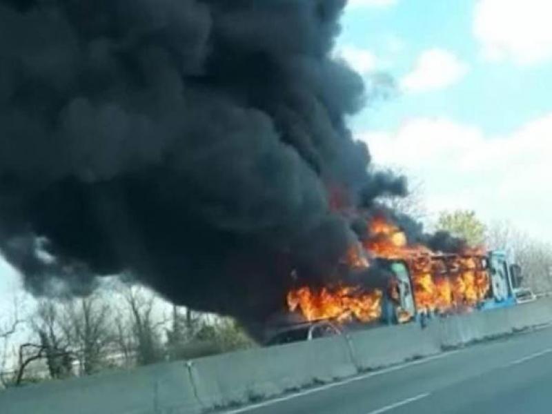 italy bus fire
