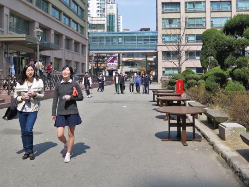 Φοιτητές στην Κορέα