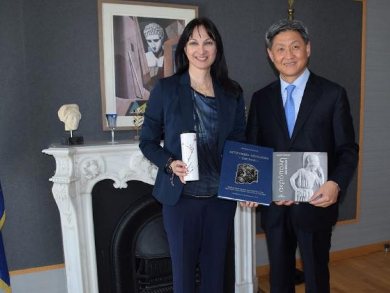 Έλενα Κουντουρά και Soosuk Lim