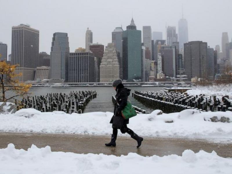 Χιόνι στη Νέα Υόρκη