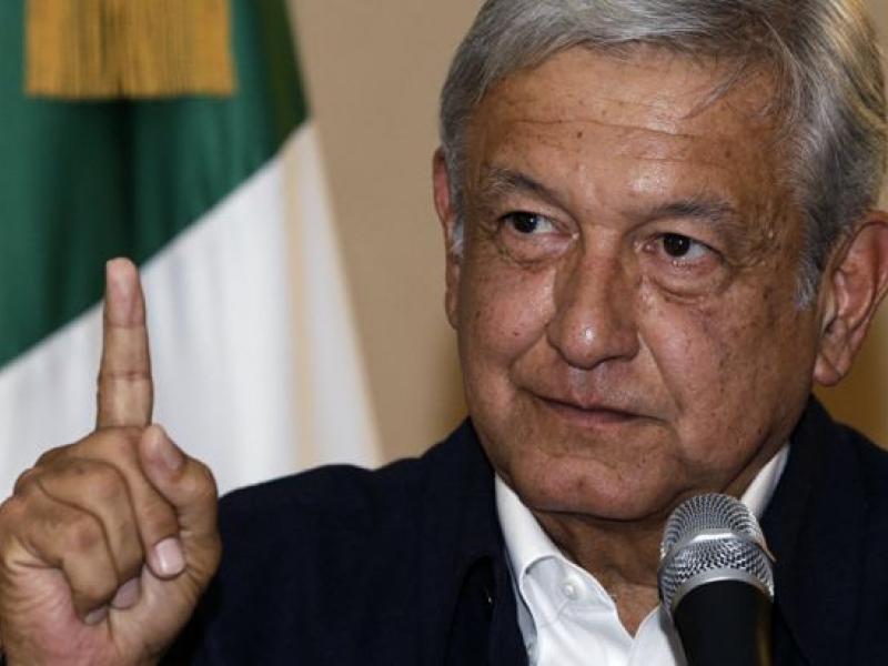 Ο πρόεδρος Ομπραδόρ του Μεξικού