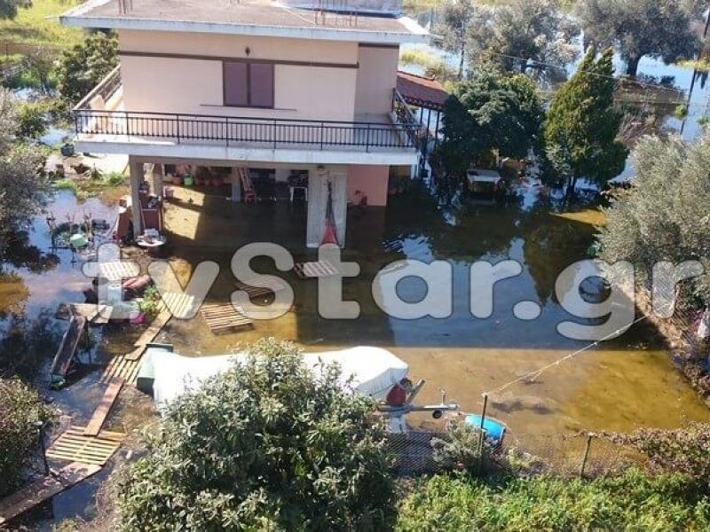 Πλημμύρες στη Χαλκιδική