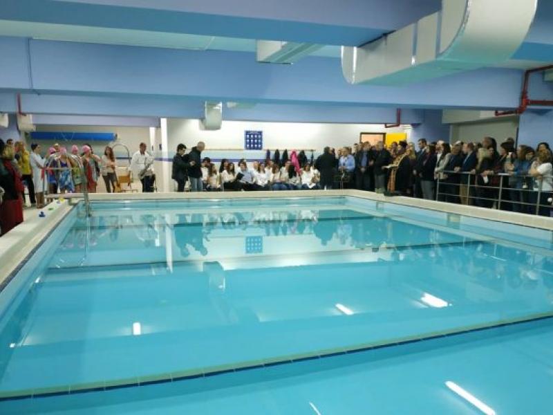Εγκαίνια πισίνας