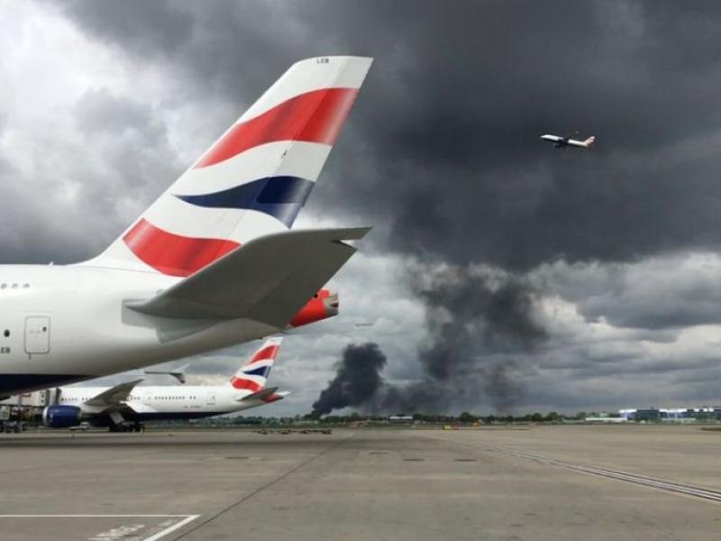 heathrow fire