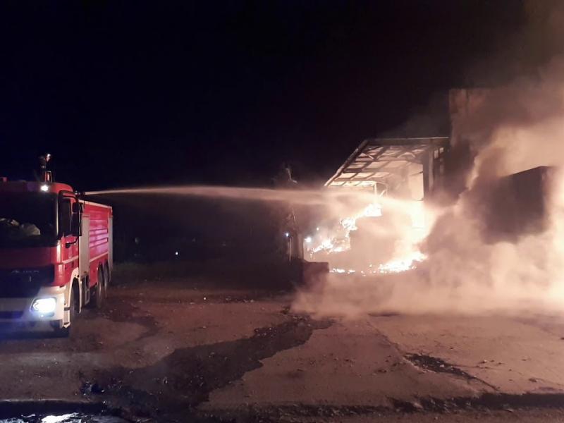 σινδος φωτια εργοστασιο