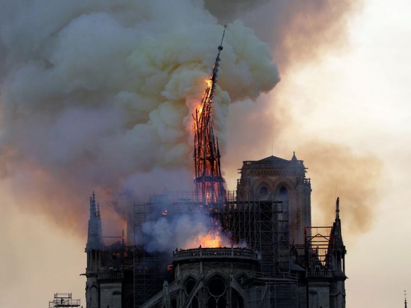 notre dam fire