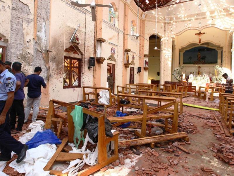 sri lanka attack pic