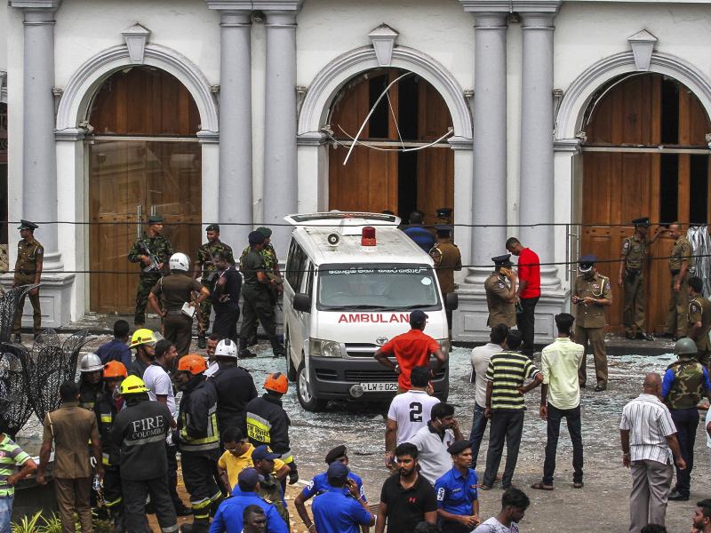 sri lanka bombings