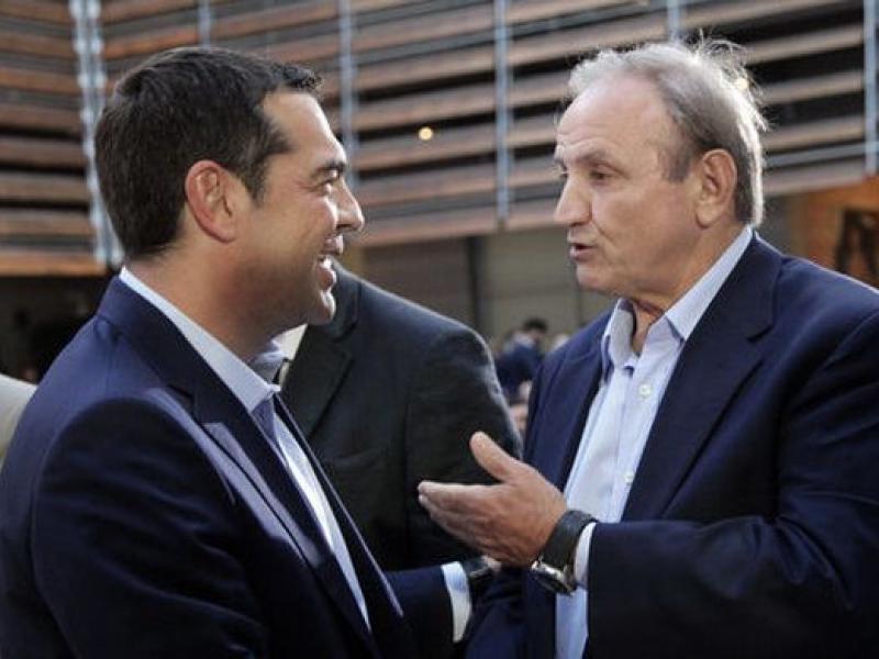 Στέφανος Τζουμάκας και Αλέξης Τσίπρας