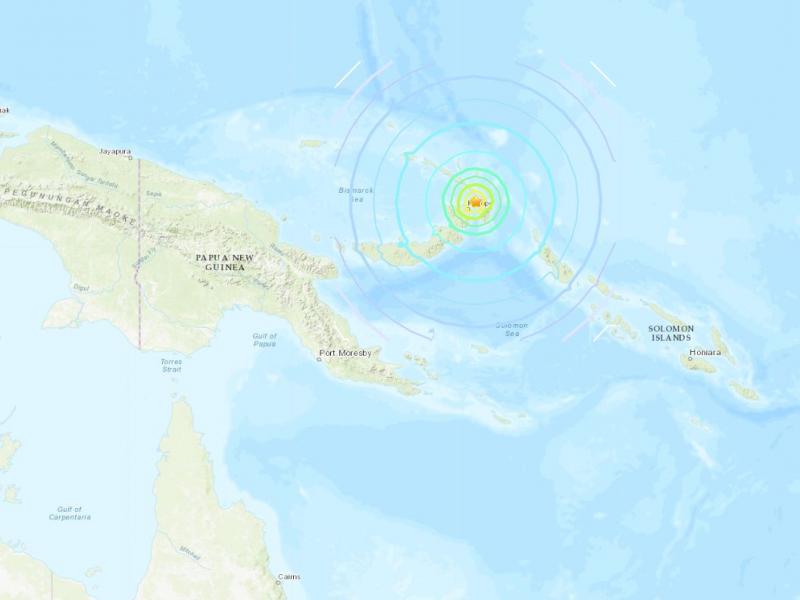 earthquake papua