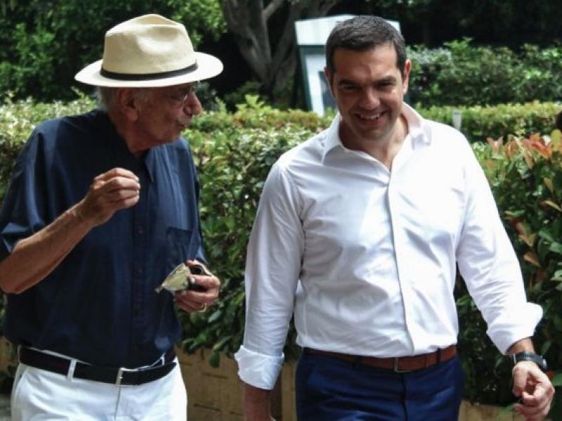Αλέξης Τσίπρας και Βασίλης Βασιλικός