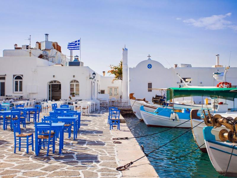 Clean Blue Paros