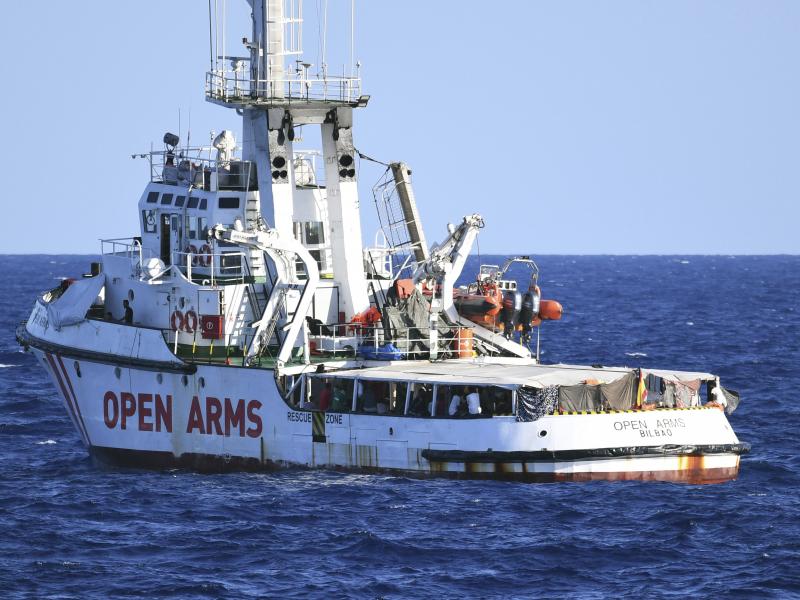 open arms metanastes italia