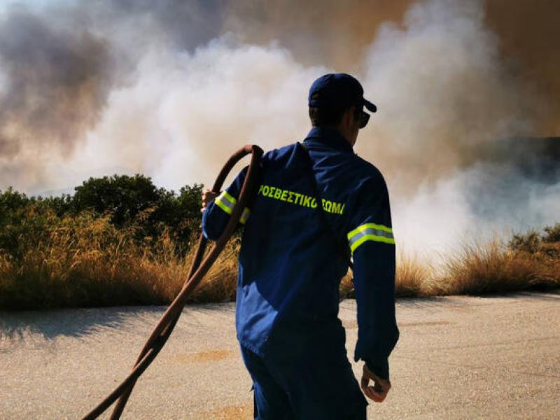 πυρκαγιά στην Ελαφόνησο