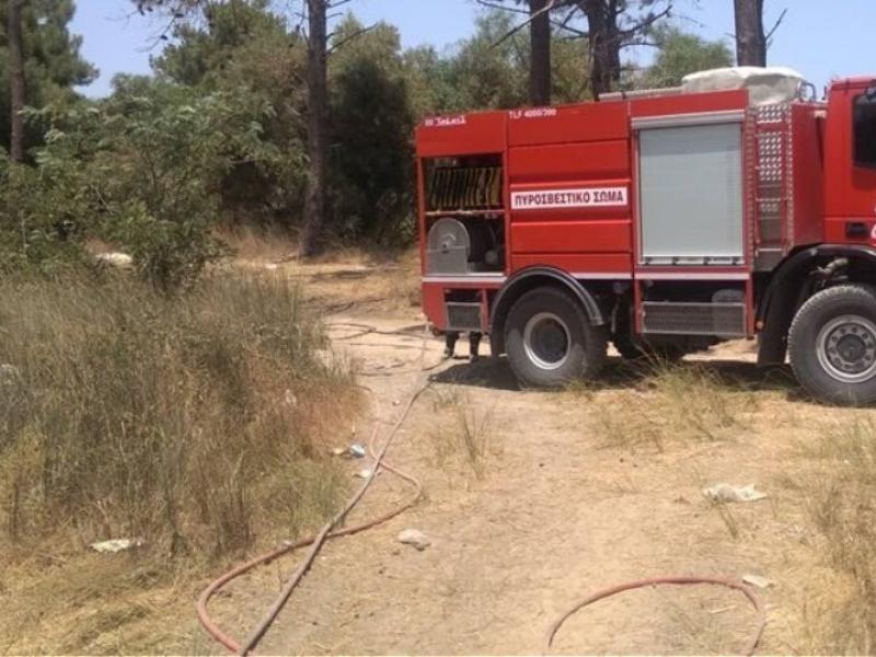 πυρκαγιά στην περιοχή Μουζάκι