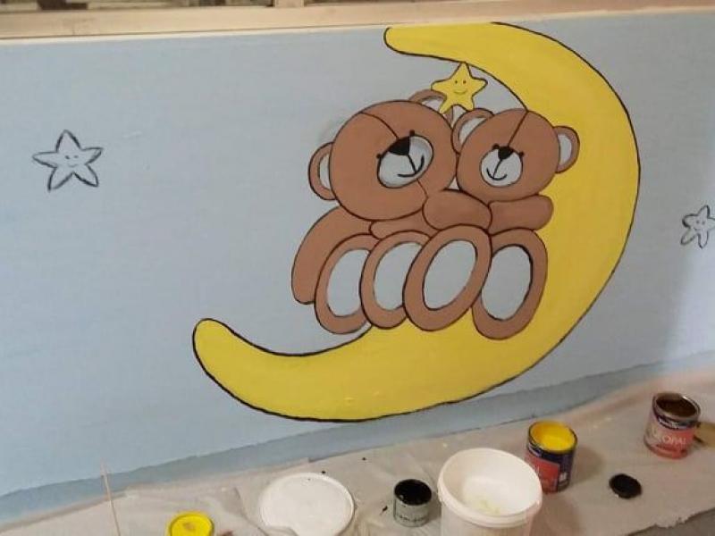 ζωγραφιά νοσοκομείο λάρισας