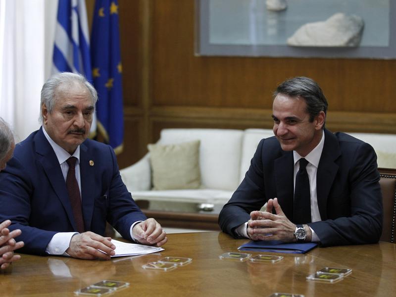 mitsotakis haftar