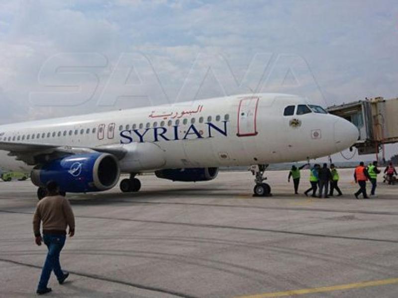 syrian air aleppo airport