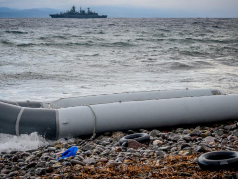 λιμενικό, διάσωση μεταναστών προσφύγων στη Λέσβο