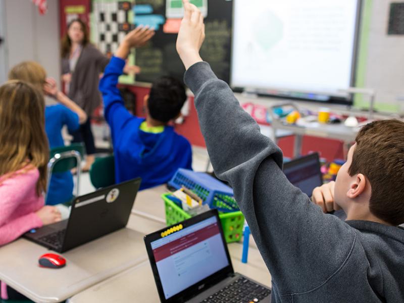 students in classroom