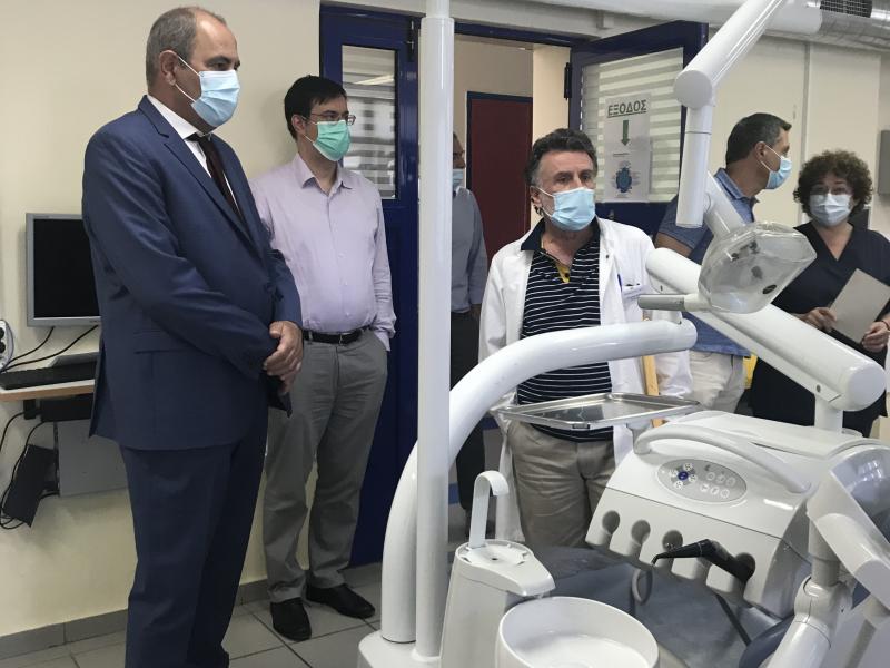 Στην Οδοντιατρική Σχολή του ΕΚΠΑ ο υφυπουργός Παιδείας Βασίλης Διγαλάκης