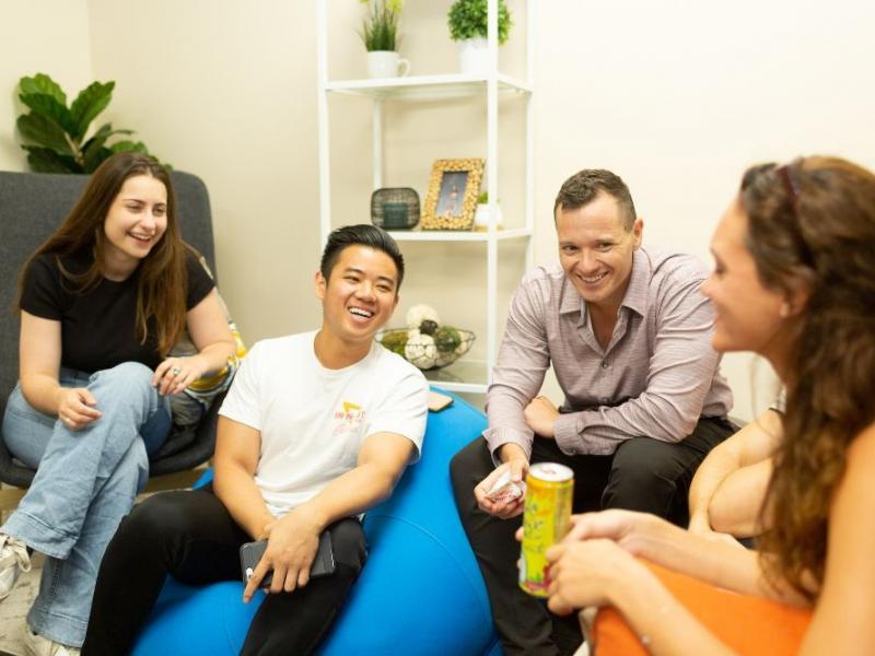 Διάλειμμα στο γραφείο