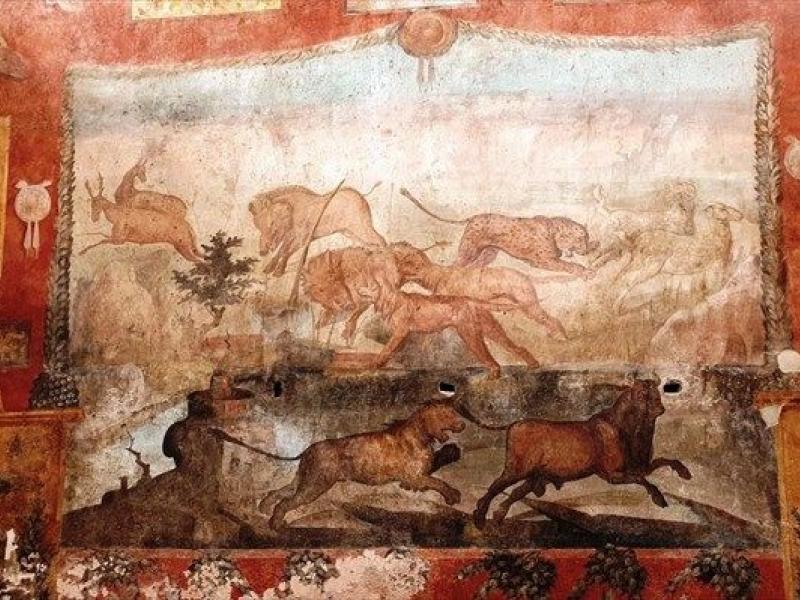 Εντυπωσιακή τοιχογραφία