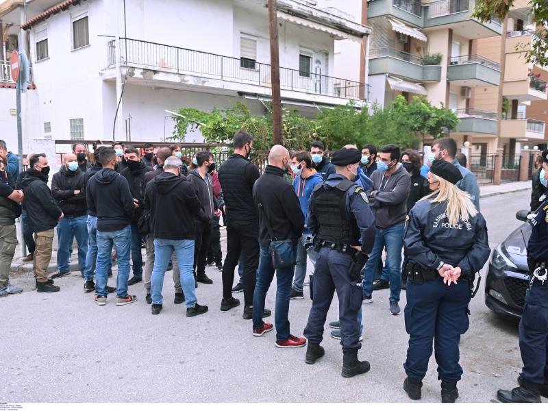 Αστυνομικοί στο ΕΠΑΛ Σταυρούπολης