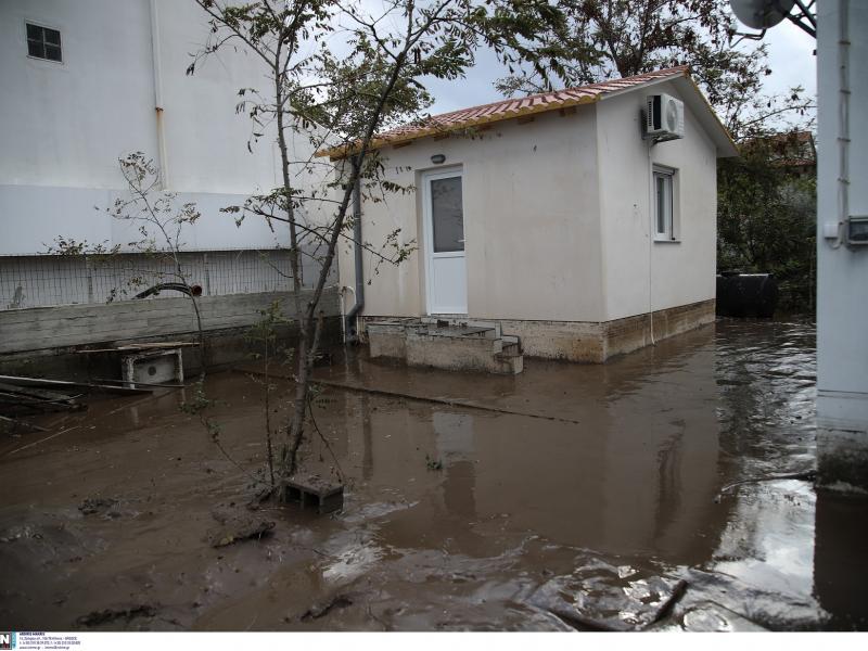 Πλημμύρες στην Εύβοια