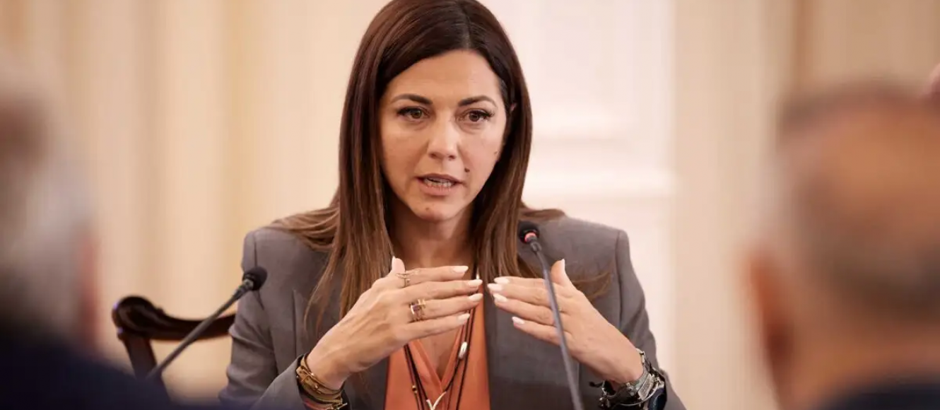 Η Υπουργός Παιδείας, Σοφία Ζαχαράκη