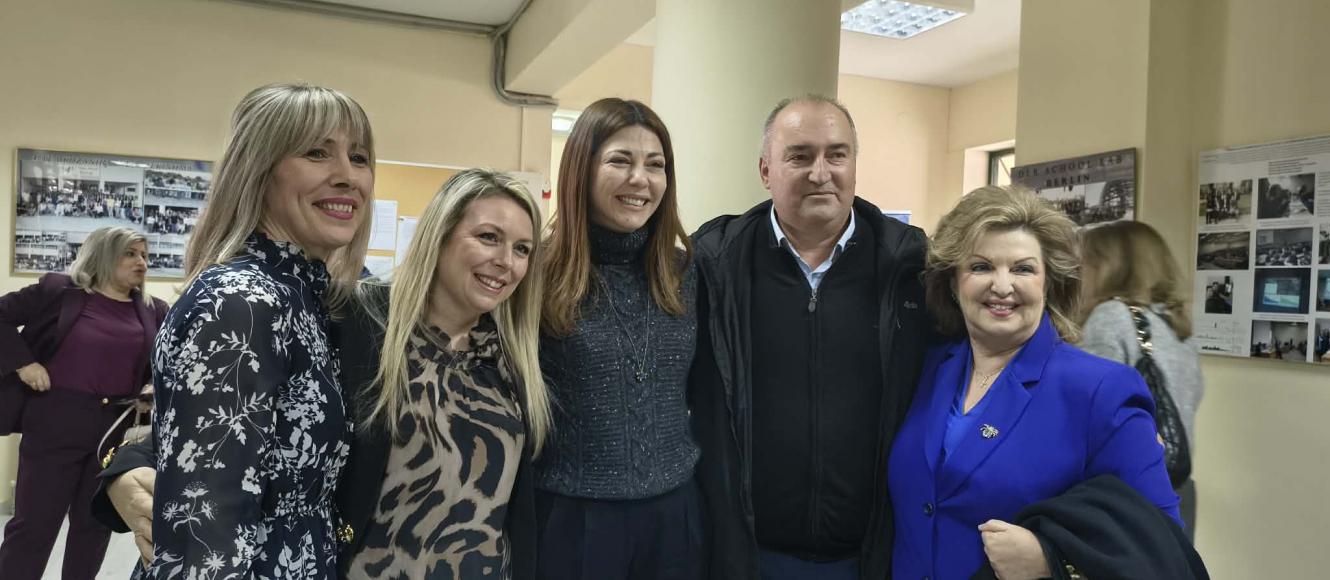 Η Υπουργός Παιδείας, Σοφία Ζαχαράκη στην Κοζάνη