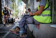 Εργάτης στον καύσωνα