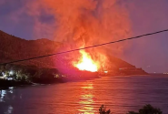 Φωτιά στη Θάσο