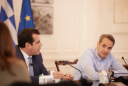 Κυριάκος Μητσοτάκης με Θάνο Πλεύρη