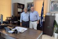 Επίσκεψη του Διευθυντή Ειδικής Αγωγής και Εκπαίδευσης του ΥΠΑΙΘΑ στη Διεύθυνση Π.Ε. Ηρακλείου