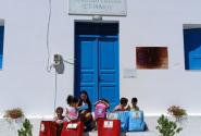 Αθηνά Σχοινά, εκπαιδευτικός στην Ψέριμο