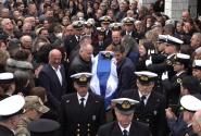 Κηδεία λιμενικού στο Άστρος