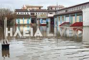 Πύργος: Εκκενώθηκαν σχολεία, πλημμύρισαν από την κακοκαιρία