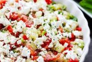 Σαλάτα με πλιγούρι και φέτα
