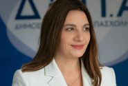 Η Διοικήτρια της ΔΥΠΑ Γιάννα Χορμόβα