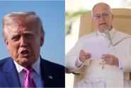 Ντόναλντ Τραμπ και Πάπας Λέων 