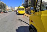Κίτρινα σχολικά λεωοφορεία