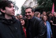 Ο Αλέξης Τσίπρας στην πορεία του Πολυτεχνείου [pics]