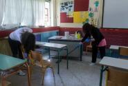 καθαριότητα σχολείων, καθαρίστριες